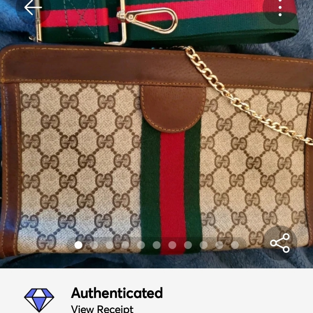 ****Sold ****Sherry Line Gucci Handbag